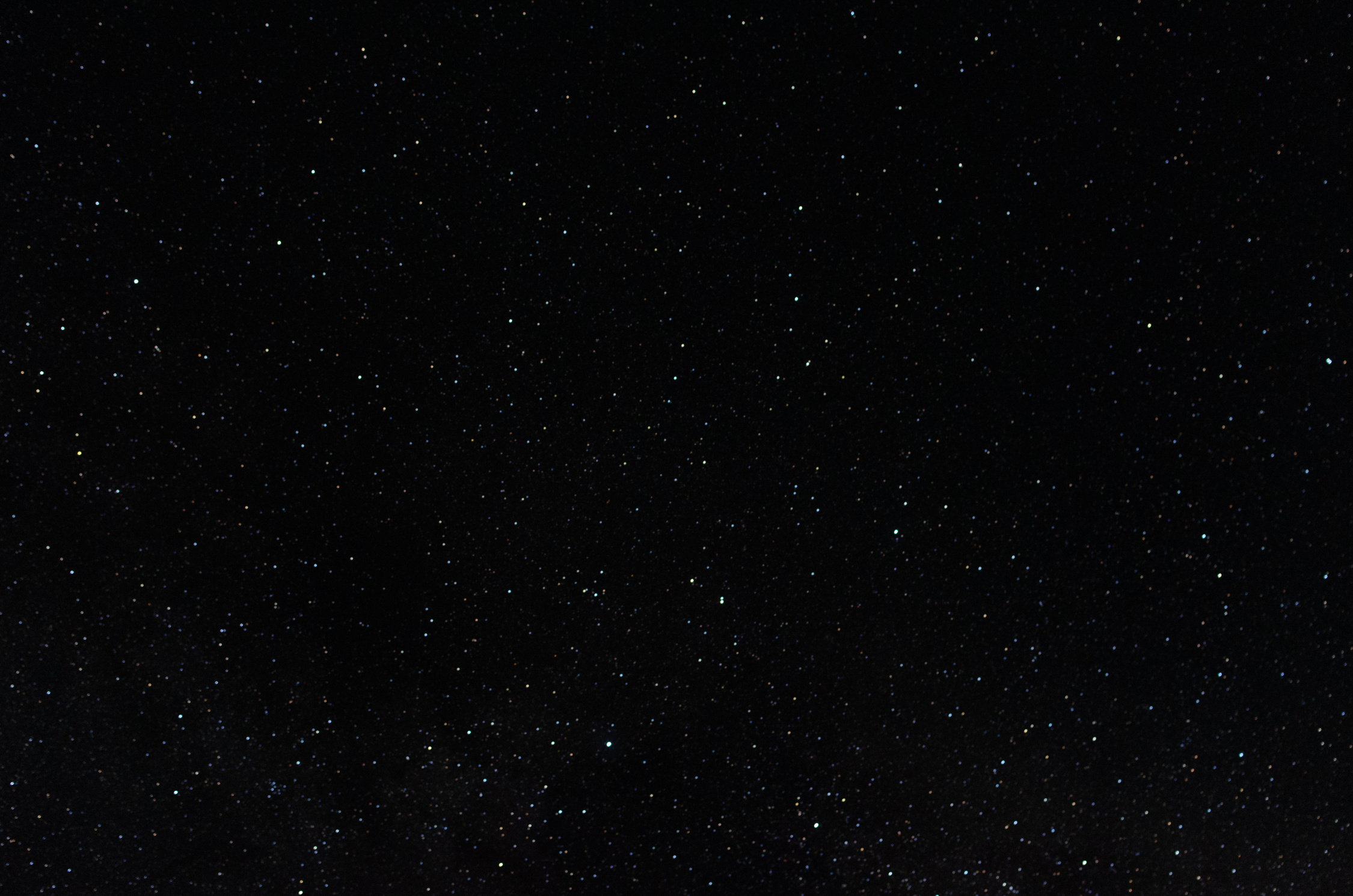 A Starry Night Sky